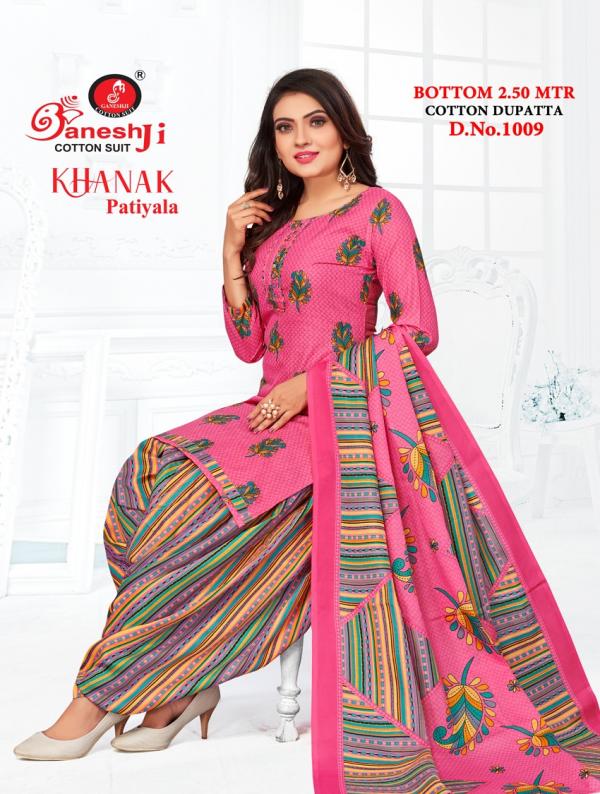 Ganeshji Khanak Vol-1 Indo Cotton Designer Dress Material